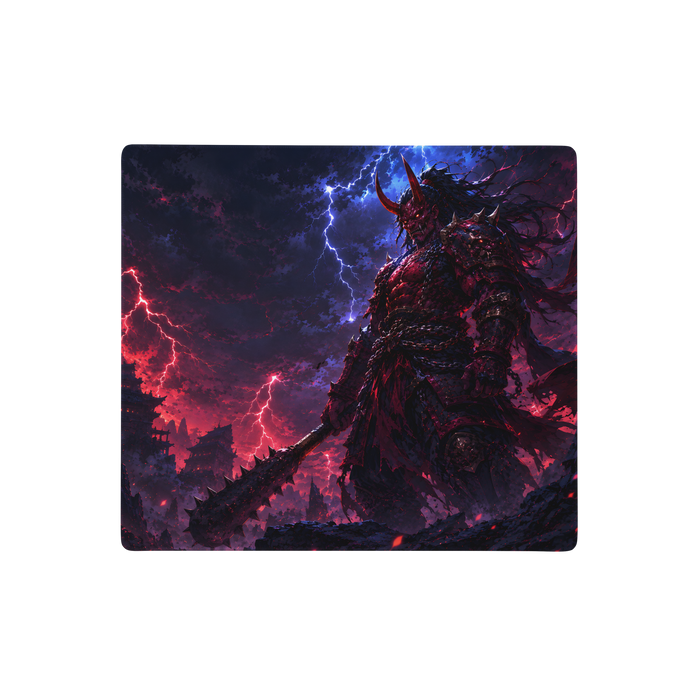 Red Oni - Tapis de souris gaming