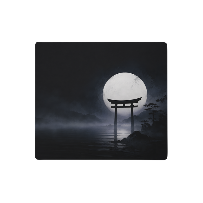 Full Moon Torii - Tapis de souris gaming