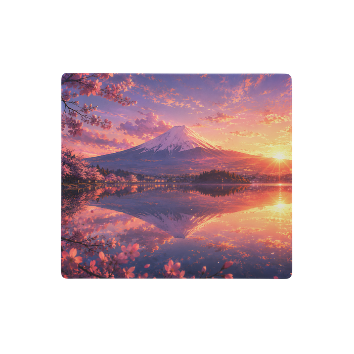 Crimson Fuji - Tapis de souris gaming