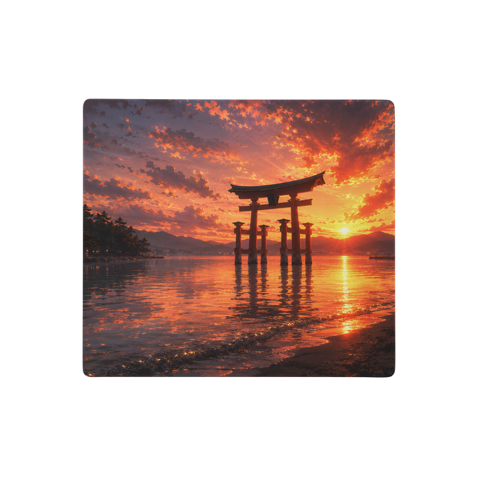 Crimson Torii - Tapis de souris gaming